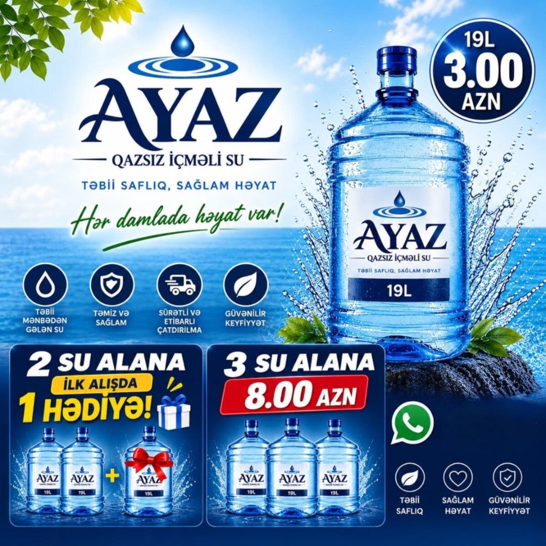 Su sifarişi — Digər, Bakı
