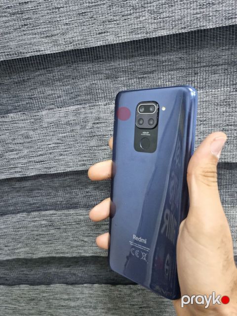 Redmi Note 9, 64 GB, rəng - Mavi, Barmaq izi — Bakı