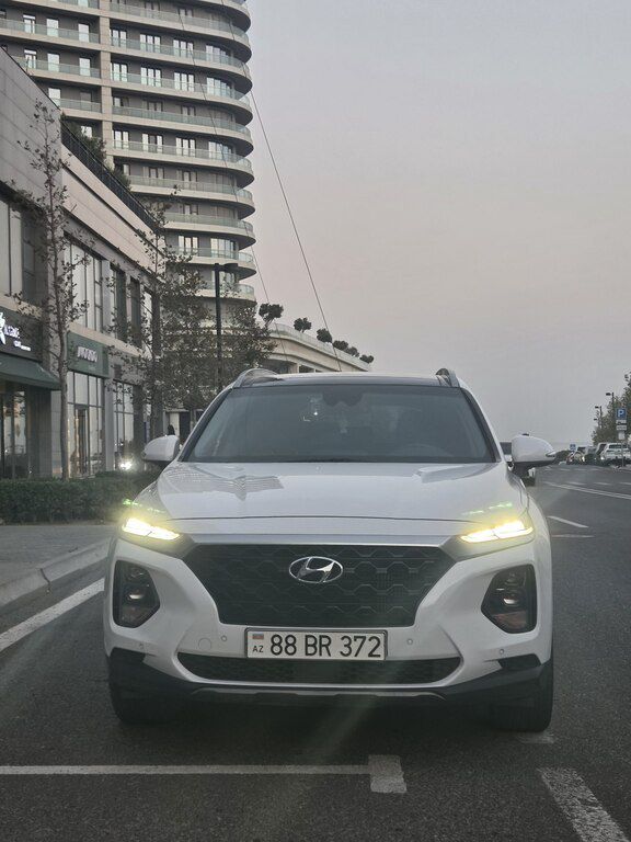 Hyundai Santa Fe, 2.0 L, 2018 il, 110 200 km — Avtomobillər, Bakı