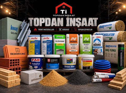 Tikinti materialları — Bakı