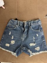 Məhsul: Uşaq denim şortu - Brend: Zara Kids - Ölçü: 7 yaş / 122 sm — Uşaq geyimi