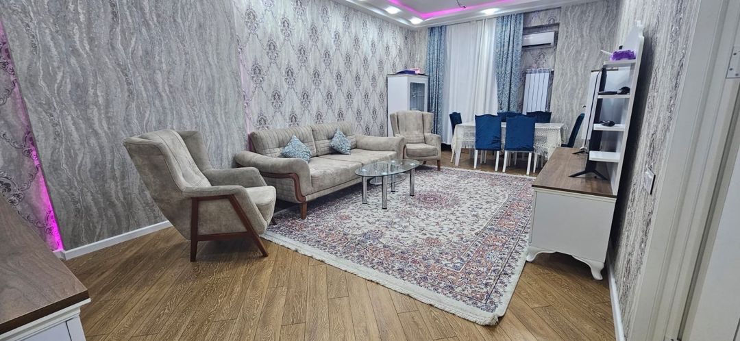 İcarəyə verilir 2 otaqlı yeni tikili 90 m² — Mənzil, Bakı (4)