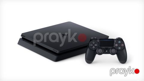 Sony PlayStation 4 (Slim) oyun konsolu İdeal vəziyyətdə - Model: PS4 — Bakı