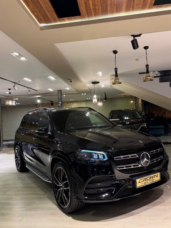 Mercedes GLS 450 4MATIC, 3.0 L, 2021 il, 90 000 km — Avtomobillər, Bakı (3)