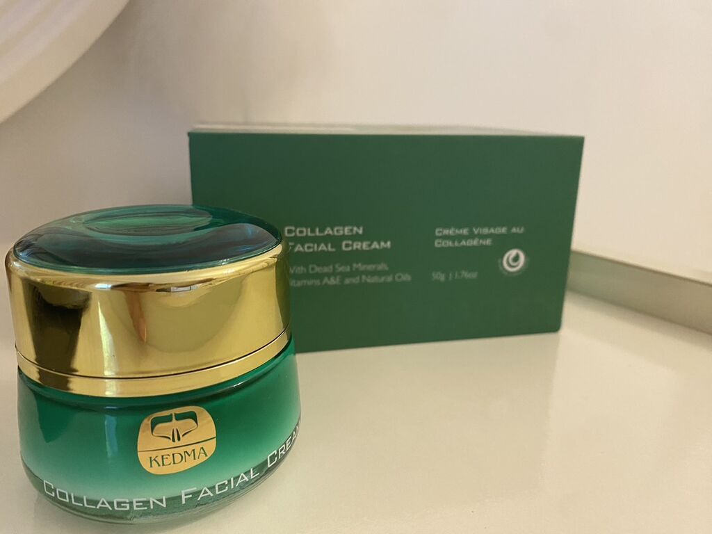 Kedma Collagen Facial Cream – 50 q (1.76 oz) - Üz üçün kollagenli — Üz qayığı, Masazır (4)