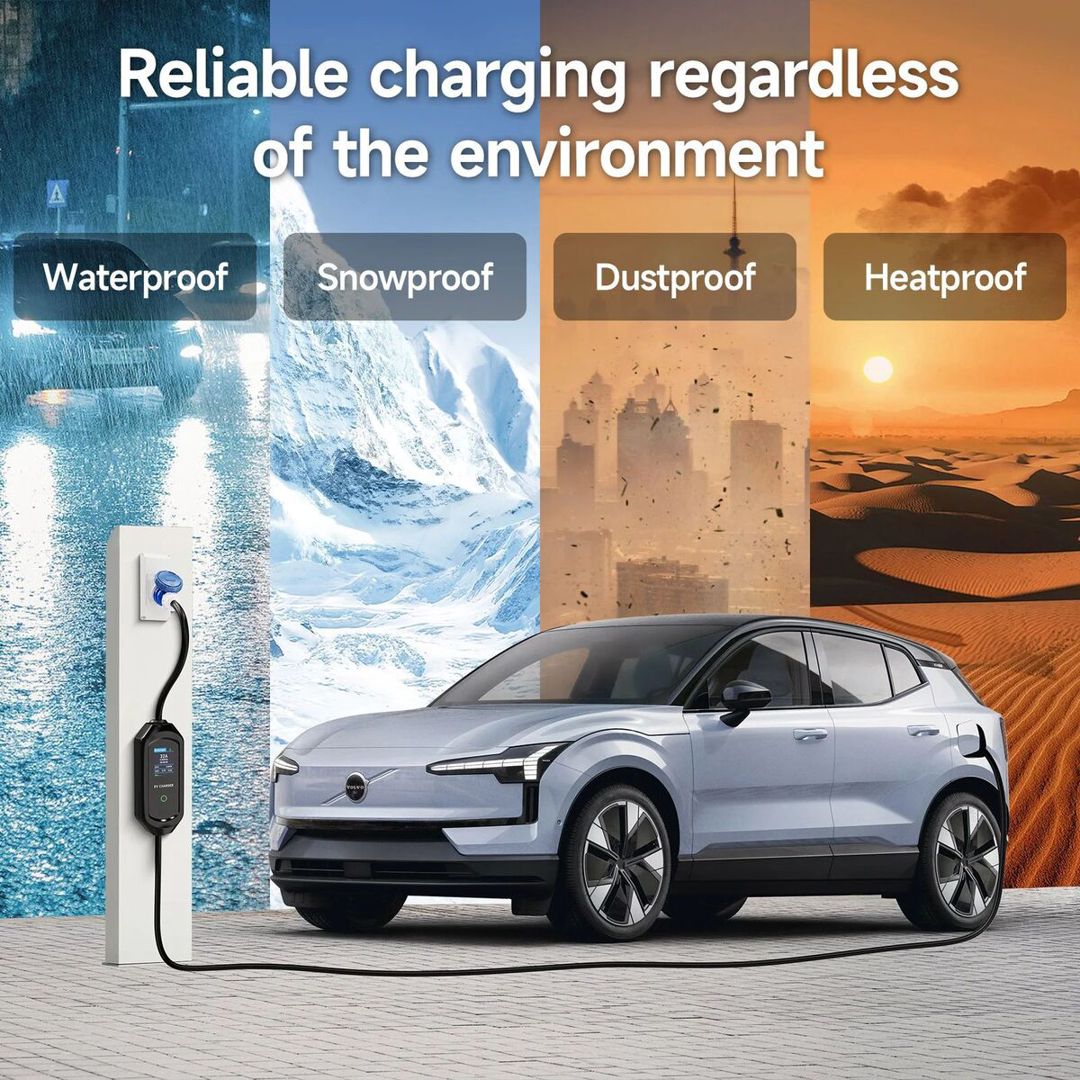 TYPE2 - 7kw - 32 Amper elektromobil adapteri — Ehtiyat hissələri və aksesuarlar, Bakı (4)