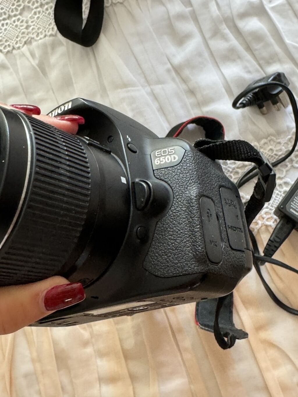 Canon EOS 650D Dslr fotoaparat + 18-55mm obyektiv Xüsusiyyətlər — Fotoaparat, Bakı (4)