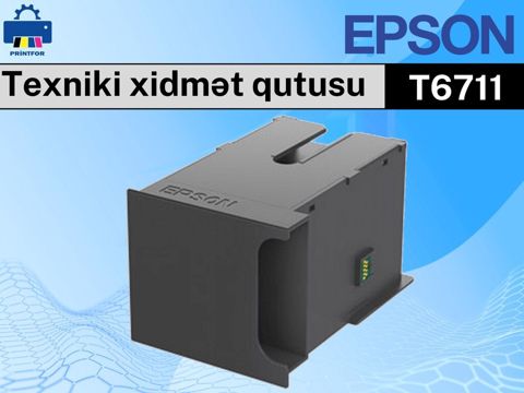 Epson texniki xidmət qutusu "T6711" — Bakı