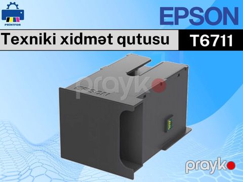 Epson texniki xidmət qutusu "T6711" — Bakı