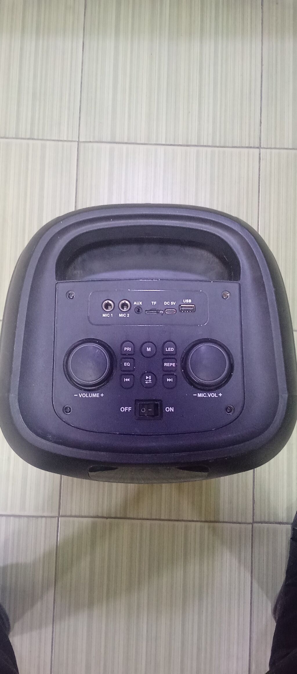 Portativ Bluetooth party speaker / akustik kolonka. Böyük korpuslu bu — Dinamiklər və akustik sistemlər, Bakı (2)