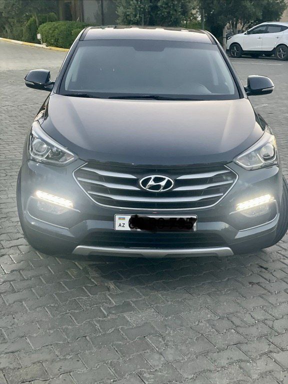 Hyundai Santa Fe, 2.0 L, 2016 il, 230 000 km — Avtomobillər, Bakı (3)