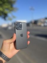IPhone 15 Pro, 256 GB, Black Titanium, Simsiz şarj, Face ID — Apple iPhone