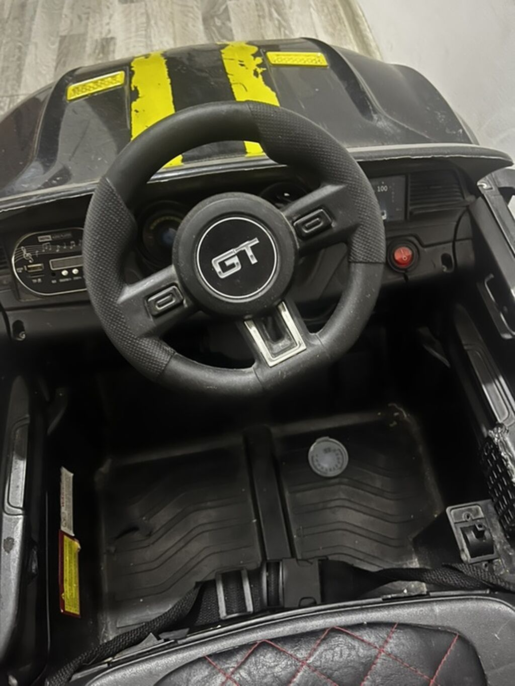 Uşaq üçün elektrikli miniatür “GT” sedan tipli maşın - Rəng: qara — Uşaq avtomobilləri, Bakı (5)