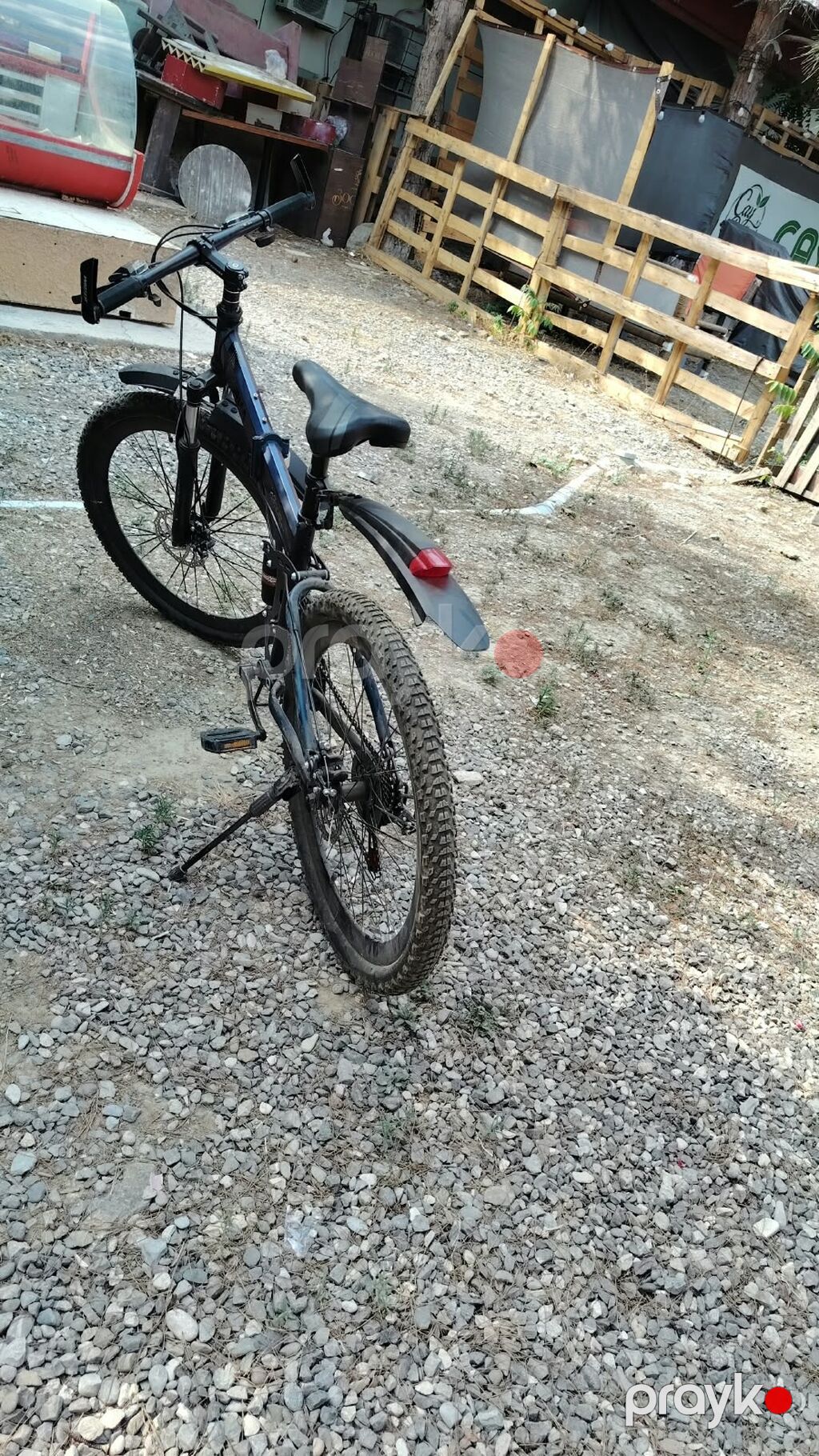 Strım markalı qatlanan dağ velosipedi. Velosiped qalın protektorlu — Dağ velosipedləri, Bakı (4)