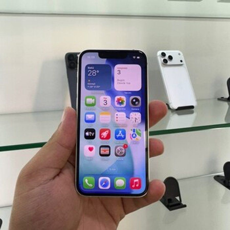 Apple iPhone 13 Mini Starlight 128GB/4GB — Smartfonlar, Bakı (6)