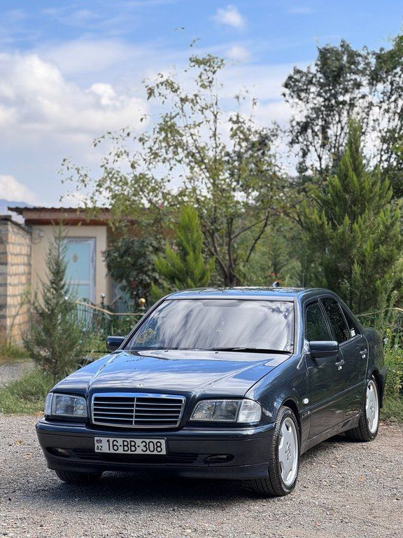 Mercedes C 180, 1.8 L, 1998 il, 296 000 km — Avtomobillər, Gəncə (2)