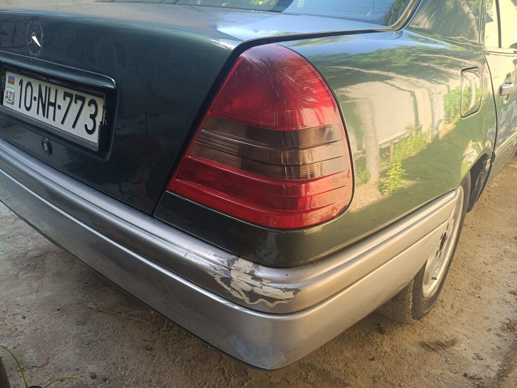Mercedes C 200, 2.0 L, 1994 il, 377 000 km — Avtomobillər, Bakı (10)