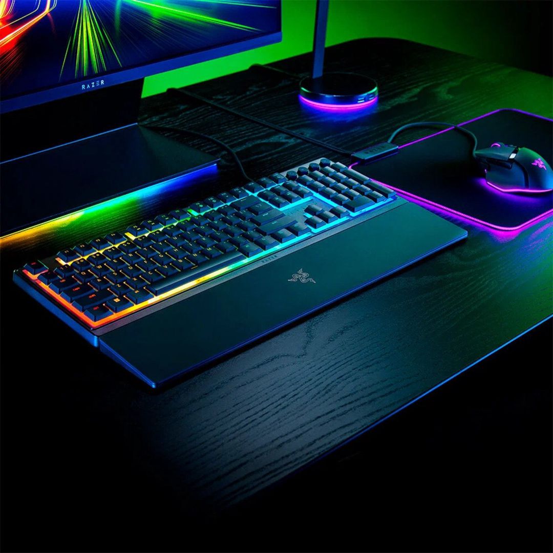 Klaviatura Razer Ornata V3 RGB 104key, Mecha-Membrane Switch — Periferik cihazlar, Bakı (4)