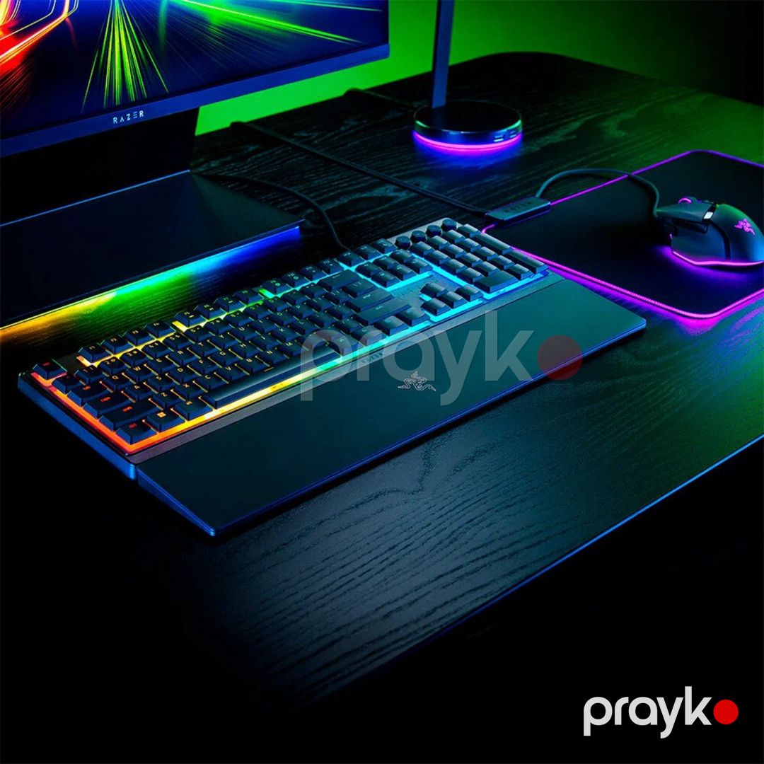 Klaviatura Razer Ornata V3 RGB 104key, Mecha-Membrane Switch — Periferik cihazlar, Bakı (4)