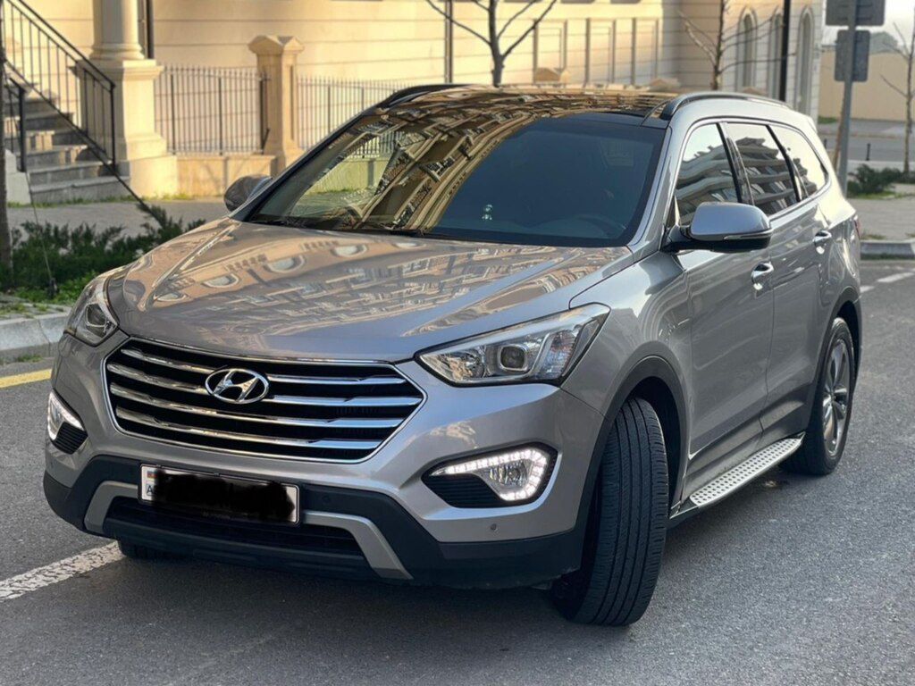Hyundai Grand Santa Fe, 2.2 L, 2015 il, 159 000 km — Avtomobillər, Ağcabədi (4)