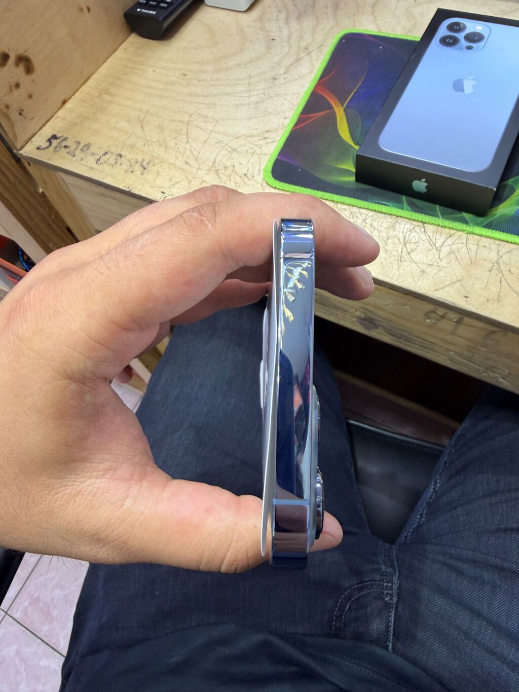 IPhone 13 Pro Max, 128 GB, Sierra Blue, Face ID — Apple iPhone, Bakı (4)