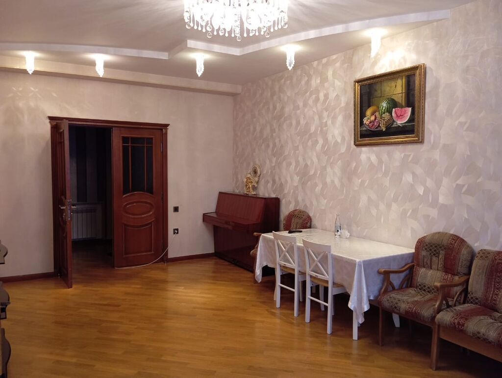 3 otaqlı, Yeni tikili, 110 kv. m — Mənzil, Bakı (5)