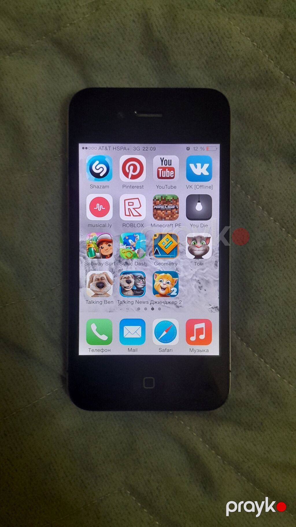 IPhone 4, 16 GB, Qara — Apple iPhone, Sumqayıt (4)