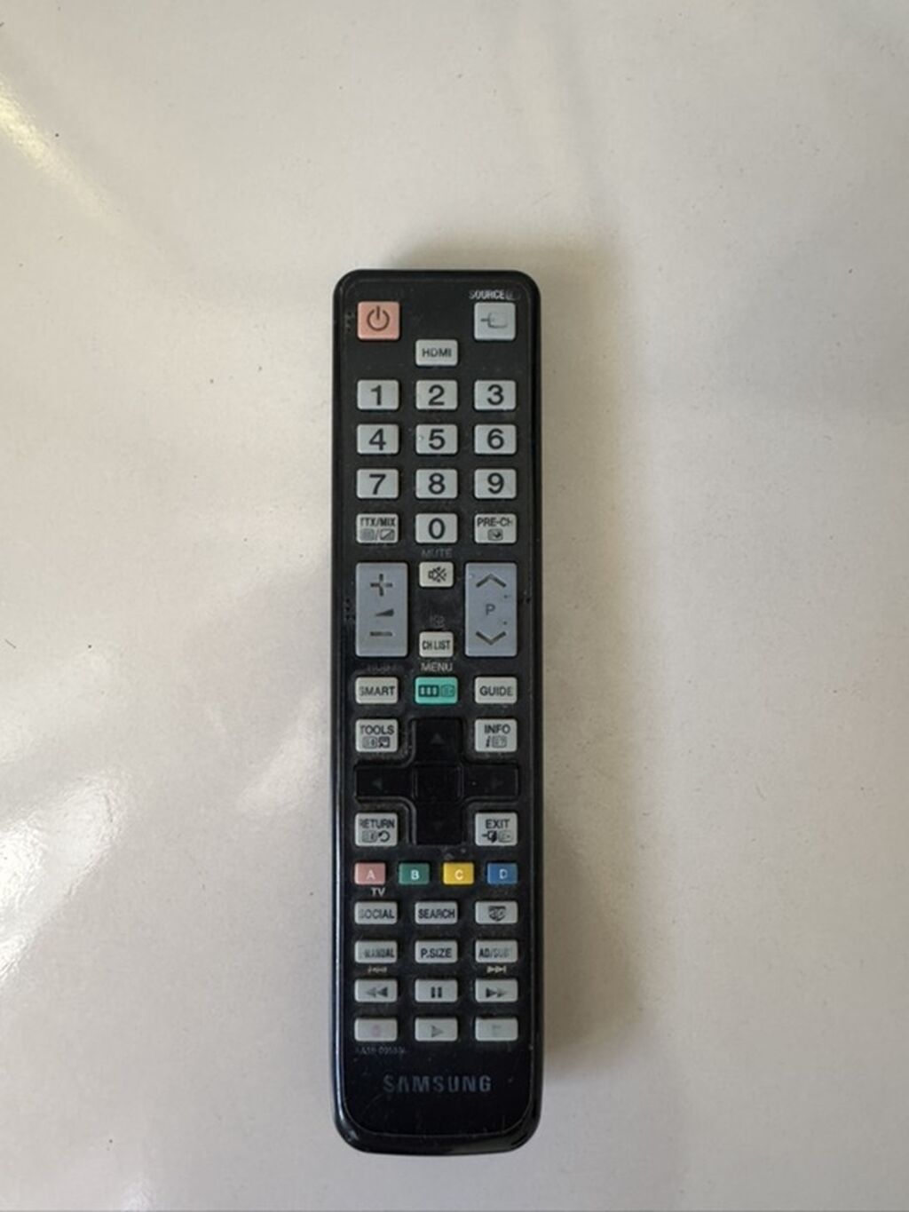 Samsung LED televizor + orijinal pult+ öz ayaqaltısı (stendi) və divar — Televizorlar, Bakı (2)