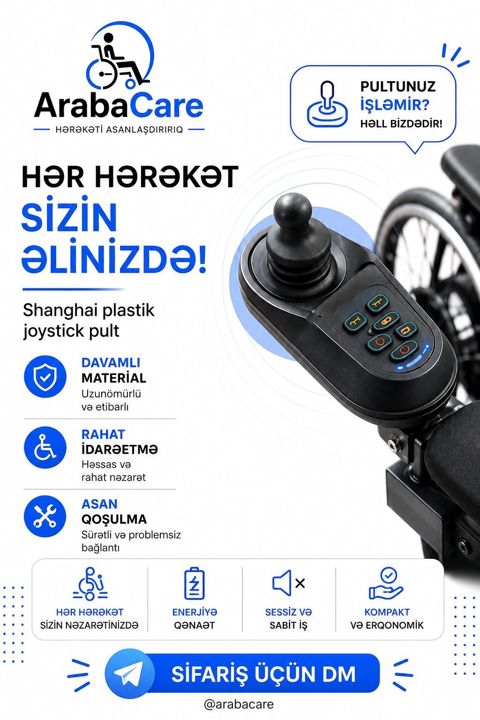 Əlil arabaları üçün ehtiyat hissələri və aksesuarlar Joystick — Bakı
