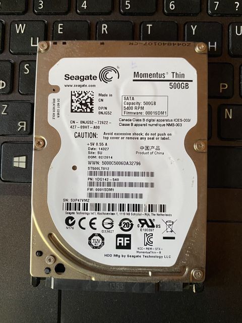 Seagate 512GB hard disk Yaxşı vəziyyətdə — Bakı