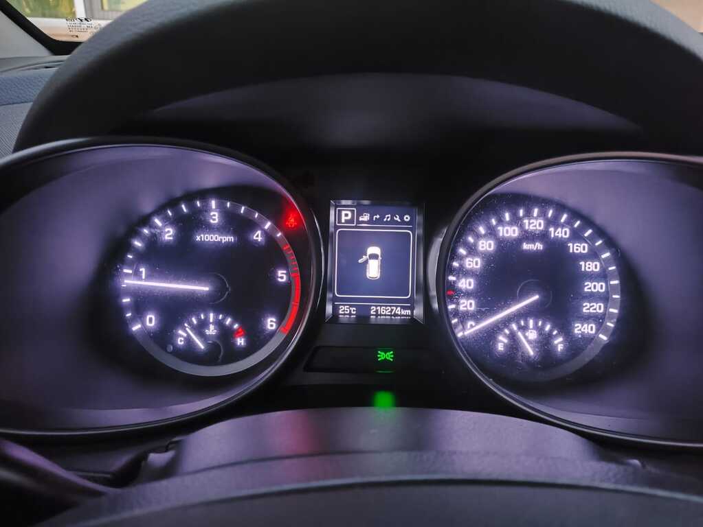 Hyundai Santa Fe, 2.0 L, 2016 il, 216 000 km — Avtomobillər, Bakı (6)