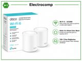 TP-Link Deco X50 (2-pack) AX3000 Whole Home Mesh Wi-Fi 6 System — ElectroComp — Computers & Laptops