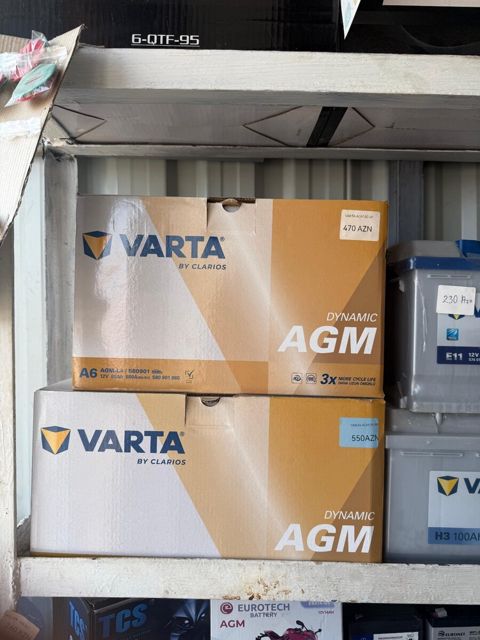 Akkumulyator Varta 80 AGM — Bakı