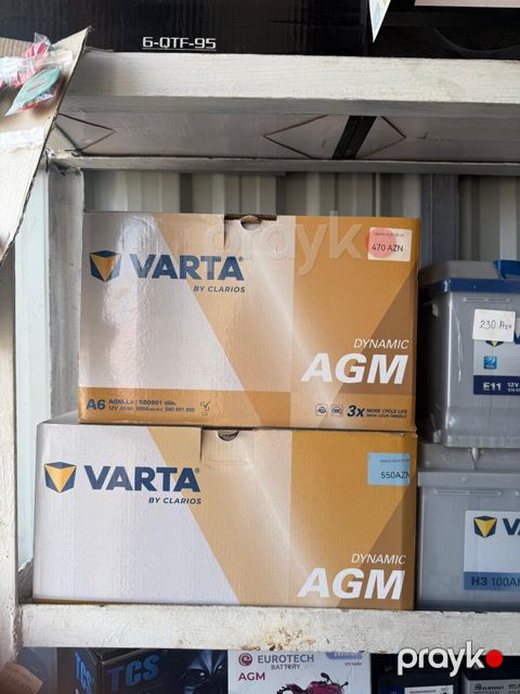 Akkumulyator Varta 80 AGM