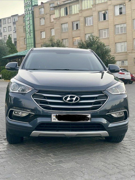 Hyundai Santa Fe, 2.0 L, 2016 il, 230 000 km — Avtomobillər, Bakı (2)