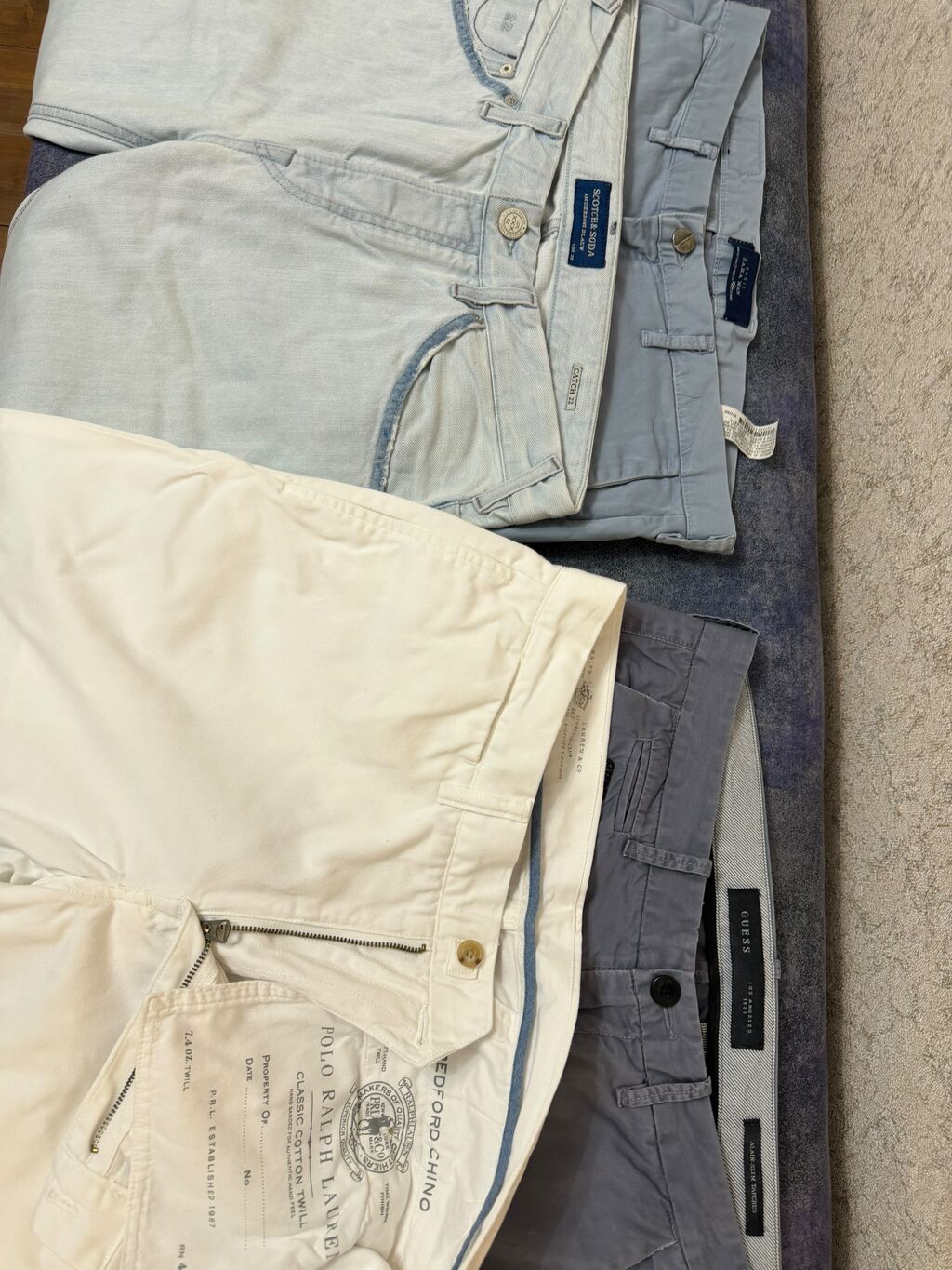 Klassik Şalvar, Ralph Lauren, M, rəng - Ağ — Şalvar, Bakı (3)