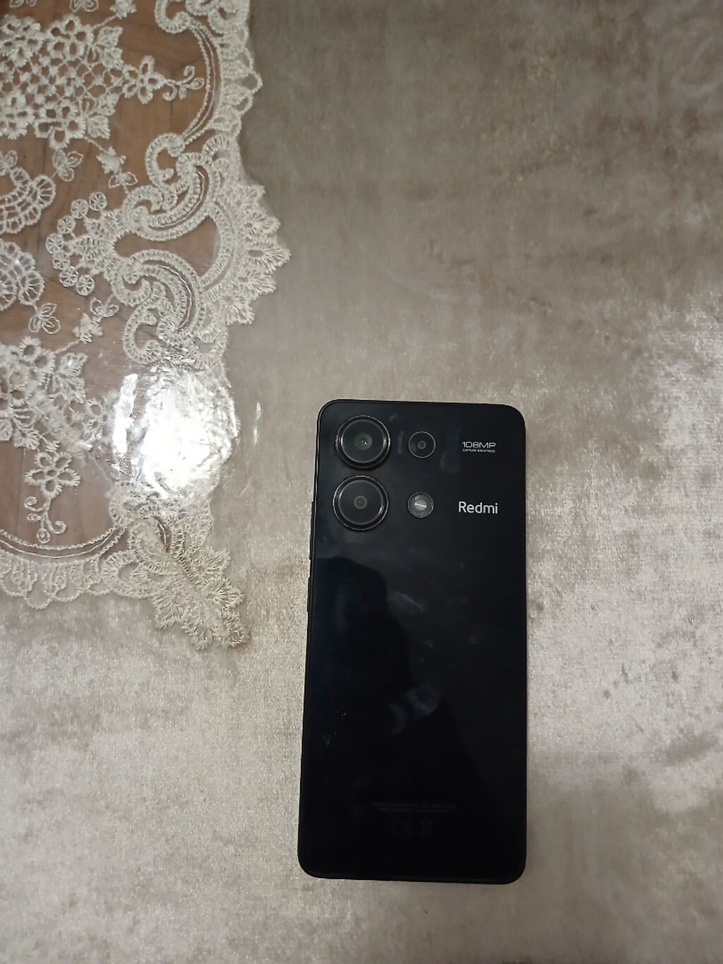 Redmi Note 13, 256 GB, rəng - Qara, Barmaq izi, İki sim kartlı, Face ID — Xiaomi, Bakı (3)