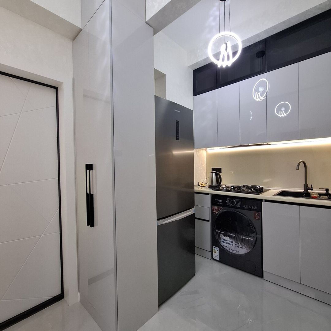 2-otaqlı yeni tikili, Qara Qarayev m., 40 m² — Mənzil, Bakı (7)