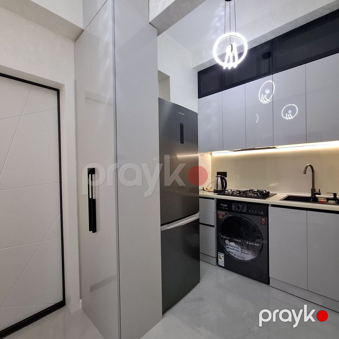 2-otaqlı yeni tikili, Qara Qarayev m., 40 m² — Mənzil, Bakı (7)
