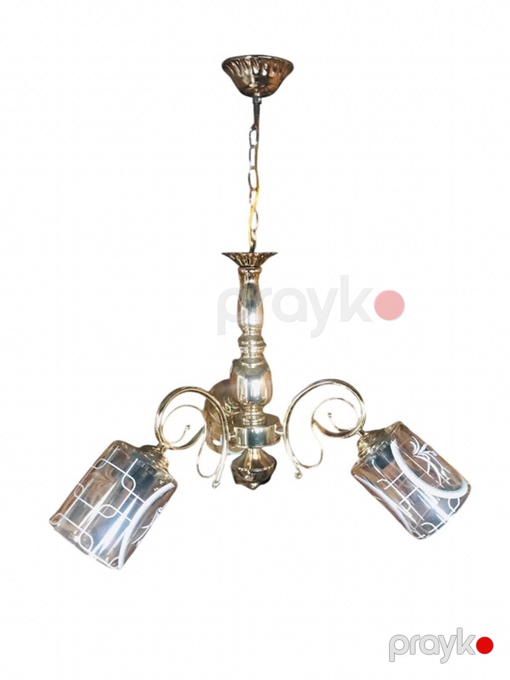 Çılçıraq, 5 lampa, Metal — Tavan is?qlar? v? cilc?raqlar, Bakı (10)