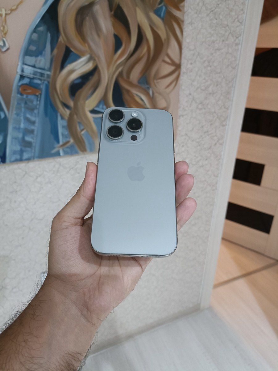 Apple iPhone 15 Pro Black Titanium 128GB/8GB — Smartfonlar, Bakı (2)