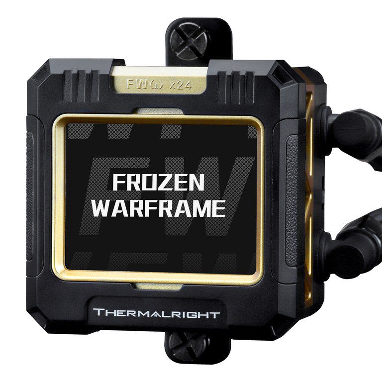 Thermalright Frozen Warframe 360 Black Argb Liquid CPU Cooler — Kompüterlər və noutbuklar, Bakı (3)
