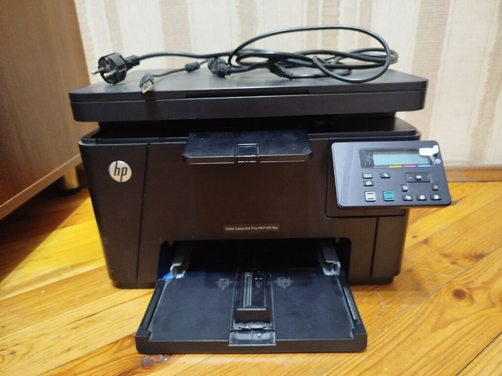 HP Color LaserJet Pro MFP M176n çoxfunksiyalı rəngli lazer printer — Printerləri, Sumqayıt (2)