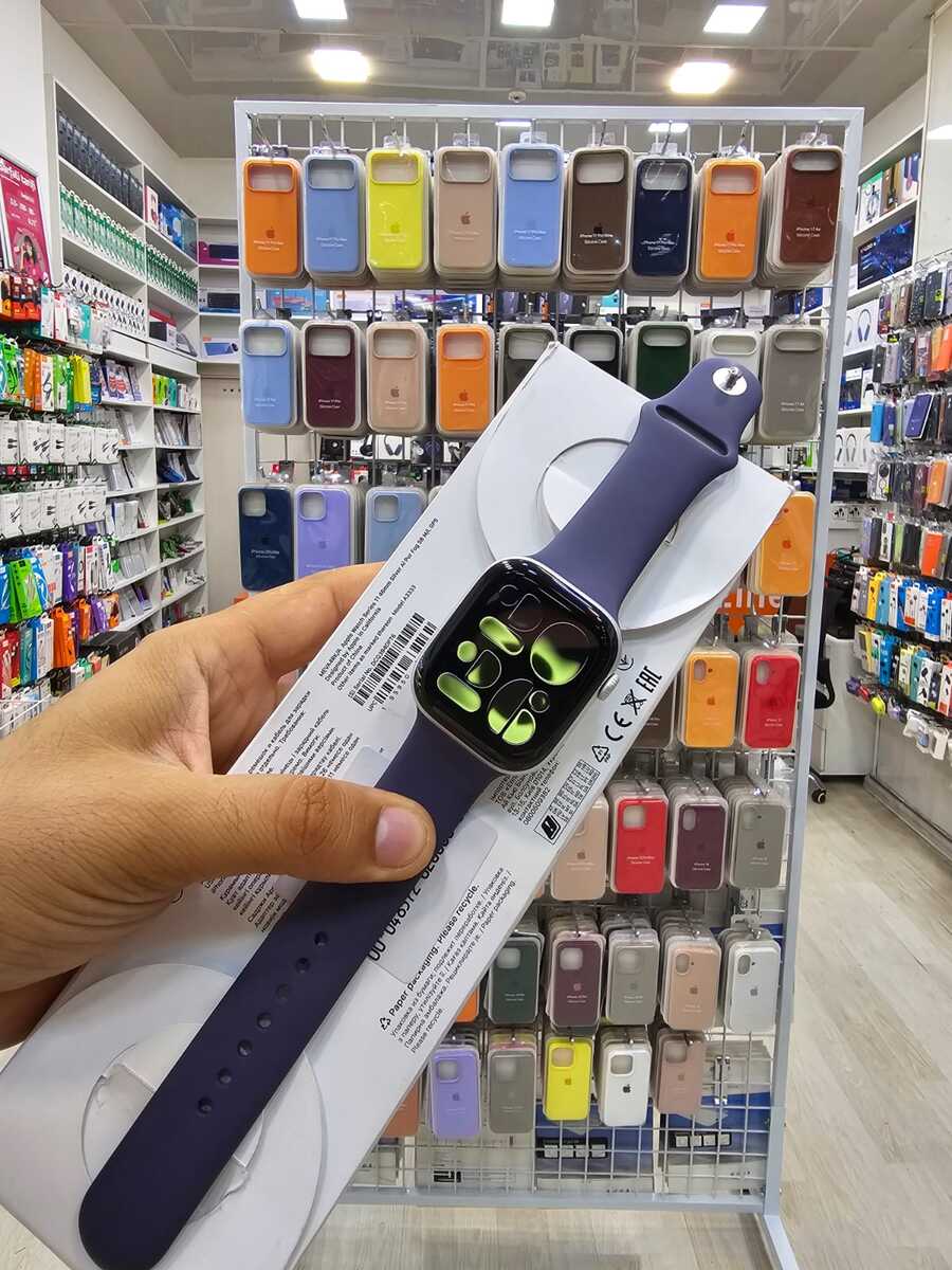 Apple Watch Series 11 Titanium Natural 46mm — Ağıllı saatlar və biləkliklər, Bakı (2)