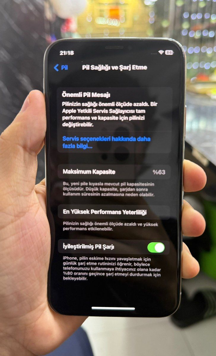 Apple iPhone X Silver 64GB/3GB — Smartfonlar, Bakı (3)