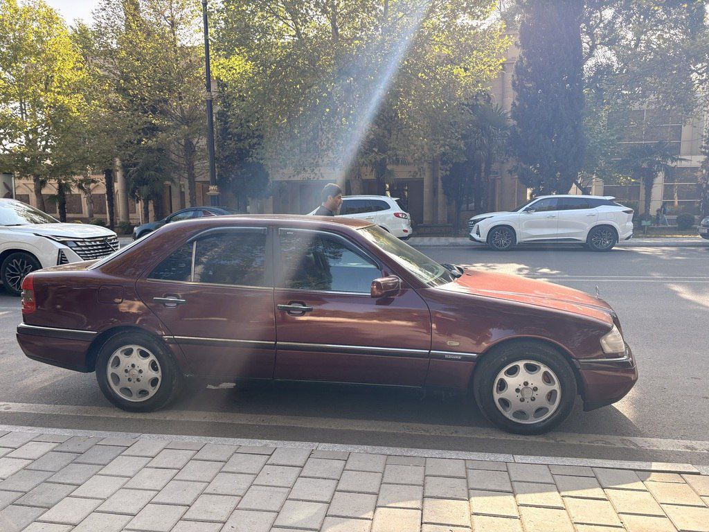 Mercedes C 180, 1.8 L, 1996 il, 386 955 km — Avtomobillər, Yevlax (3)