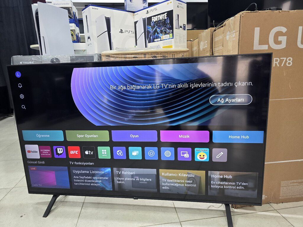 Televizor "LG 55UR78006LK 4k" — TV və Video, Bakı