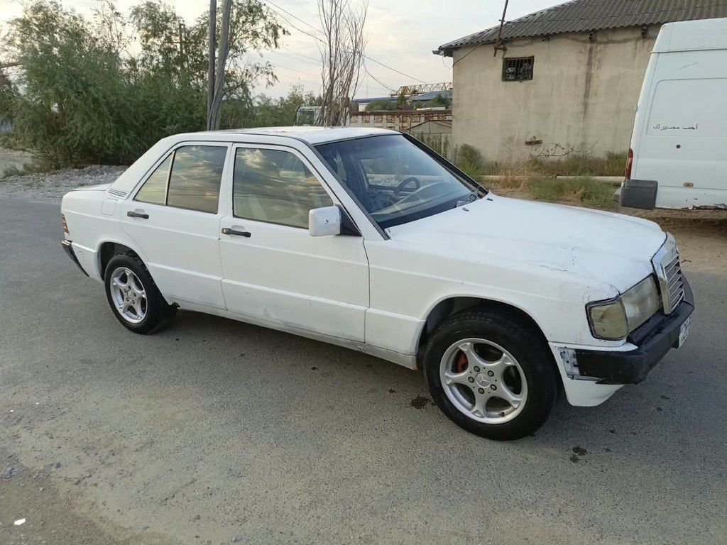 Mercedes 190, 2.5 L, 1990 il, 158 700 km — Avtomobillər, Bakı (5)