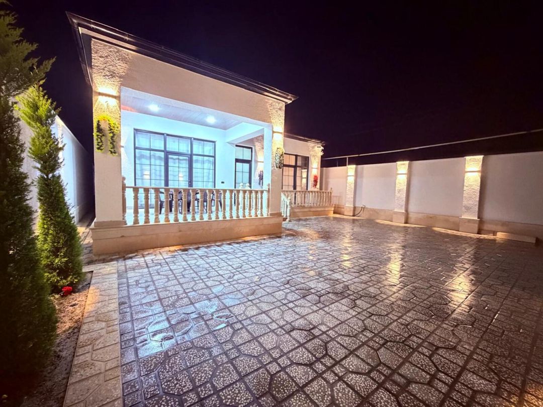 Satılır 3 otaqlı həyət evi/bağ evi 100 m² — Ev, villa, Bakı (9)
