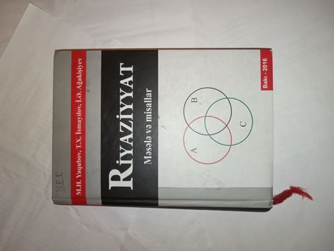 Riyaziyyat üzrə kitab və test topluları paketi 1) “Riyaziyyat: Məsələ — Bakı